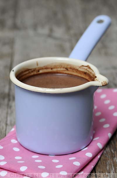Rezept mit Bild für Heiße Schokolade nach Jamie Oliver